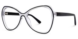 Margarita Geometric White Glasses1