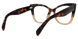 Royster Cateye Tawny Glasses3