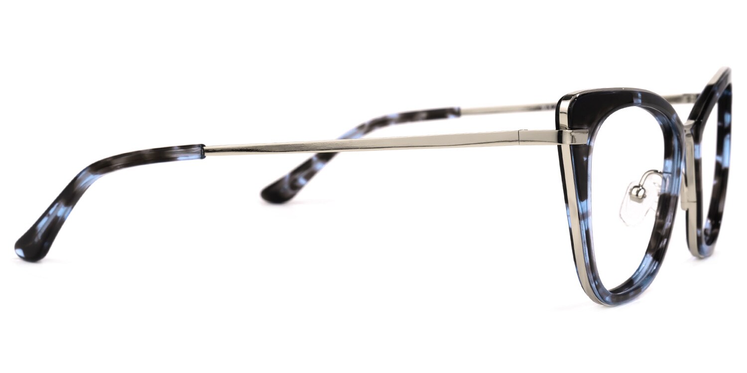 Lisojo Cateye Blue-Tortoise Glasses | Zeelool Glasses