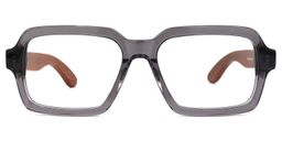 Cassells Square Gray Glasses0