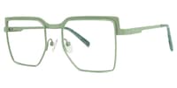 Jubilee Square Milk-Green Glasses1