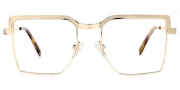 Jubilee Square Gold Glasses0