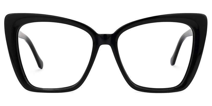 Shanell Black Butterfly Glasses