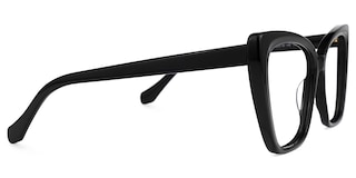 Shanell Butterfly Black Glasses2