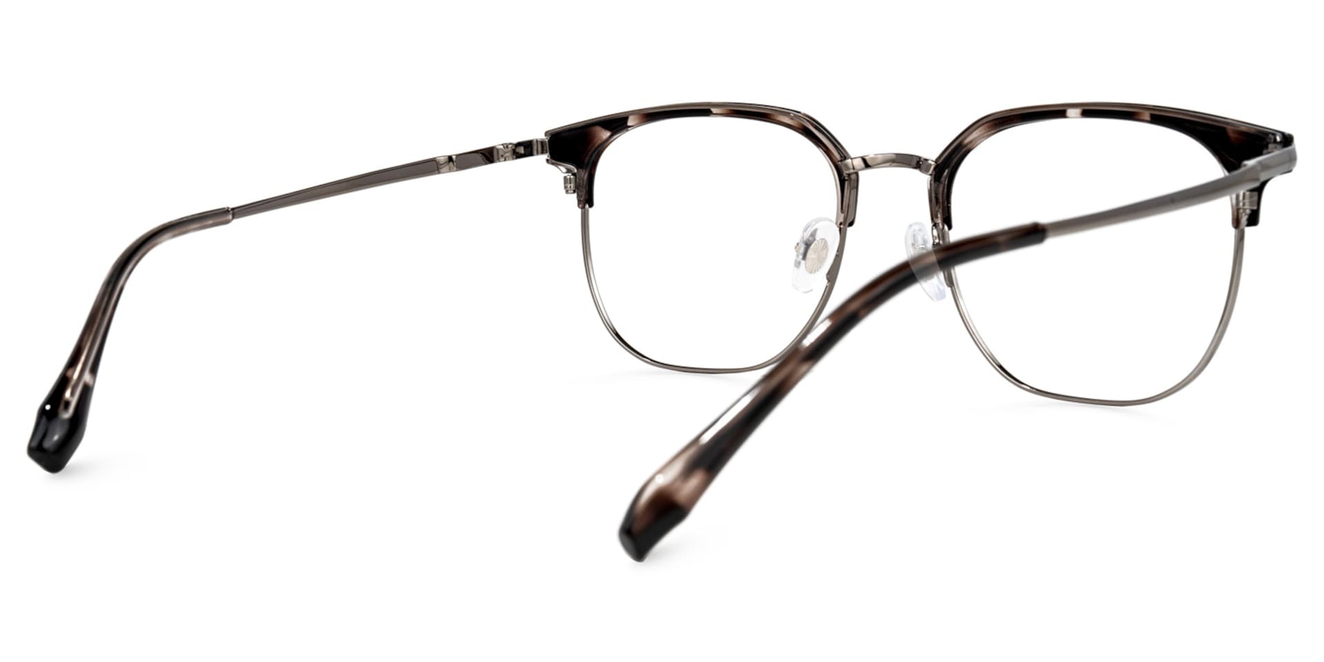 Mariza Browline Light-Tortoise Glasses | Zeelool Glasses2