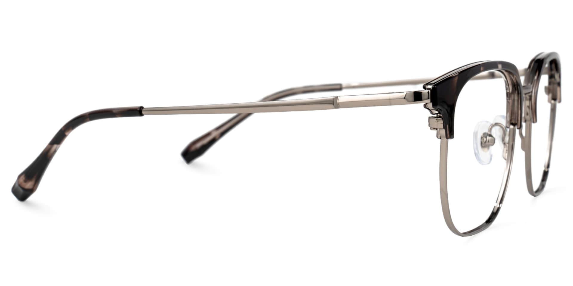 Mariza Browline Light-Tortoise Glasses | Zeelool Glasses3