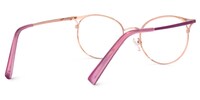 Kylie Oval Purple Glasses2
