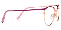Kylie Oval Purple Glasses3