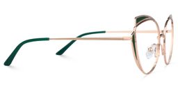 Shanita Geometric Gold Glasses3