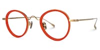 Tikeysha Round Orange Glasses1