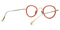 Tikeysha Round Orange Glasses2