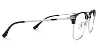 Rabecca Browline Black Glasses2