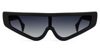 Dasha Geometric Black Sunglasses0