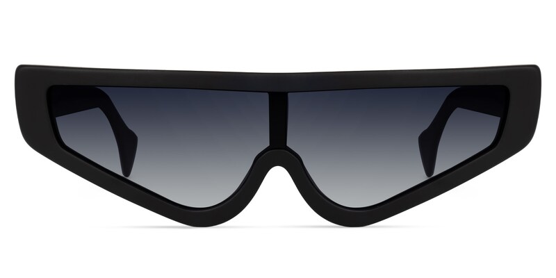 Dasha Geometric Black Sunglasses | Zeelool Glasses0