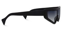 Dasha Geometric Black Sunglasses3
