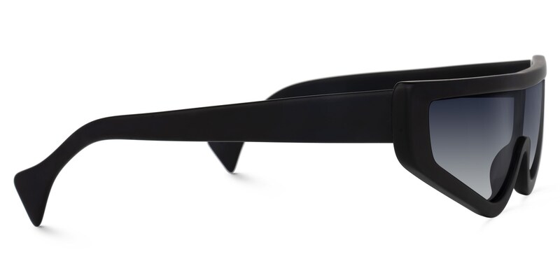 Dasha Geometric Black Sunglasses | Zeelool Glasses3