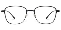 Myrna Square Black Glasses0