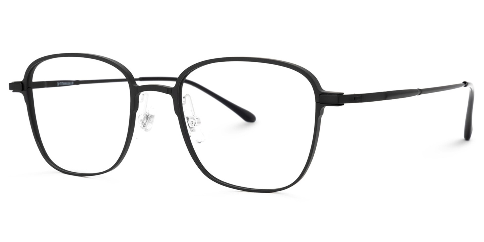 Myrna Square Black Glasses | Zeelool Glasses1