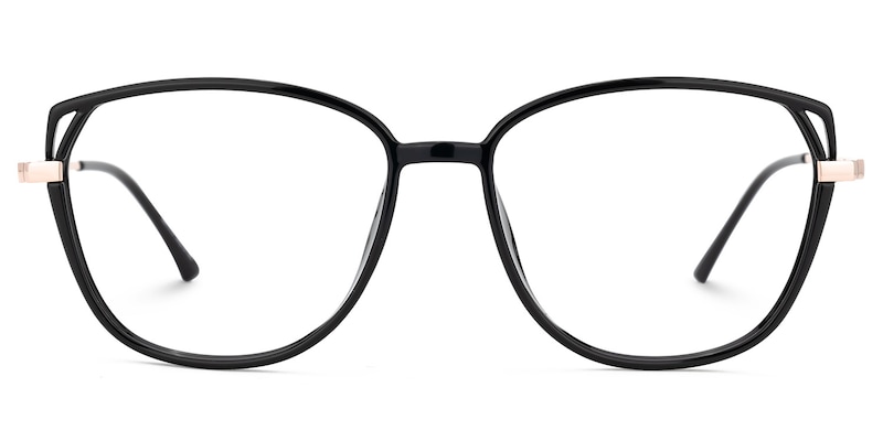 Haygood Cateye Black Glasses | Zeelool Glasses0