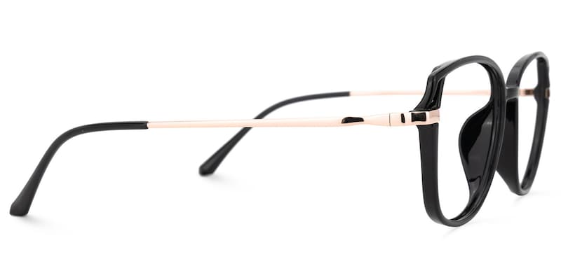 Haygood Cateye Black Glasses | Zeelool Glasses2