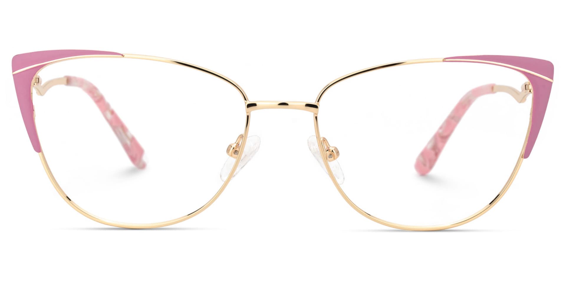 Jannette Cateye Pink Glasses | Zeelool Glasses0