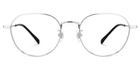 Vasquez Geometric Silver Glasses0