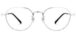 Vasquez Geometric Silver Glasses0