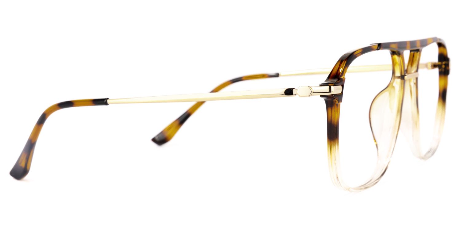 Sydnor Geometric Tortoise Glasses | Zeelool Glasses