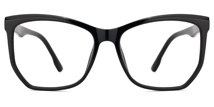 Libby Geometric Black Glasses