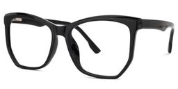 Libby Black Geometric Glasses1