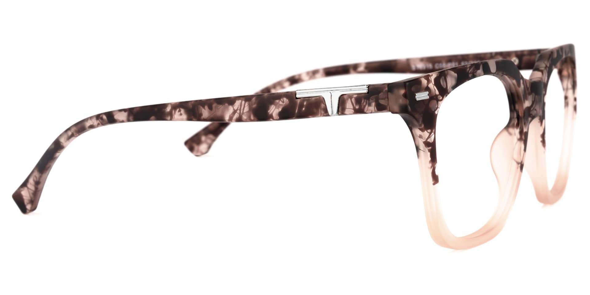 Matias Square Two-Tone Glasses | Zeelool Glasses2