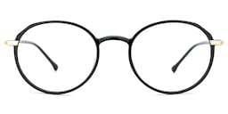 Billy Round Black Glasses0