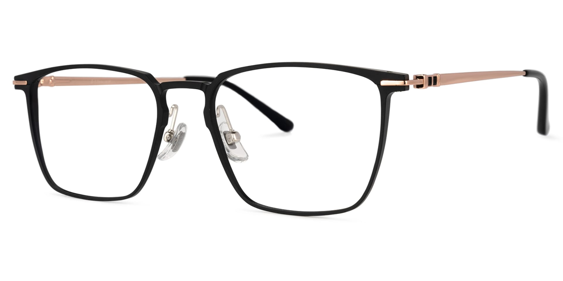 Ramirez Square Black Glasses | Zeelool Glasses1