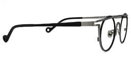 Cowan Geometric Black-Gray Glasses2