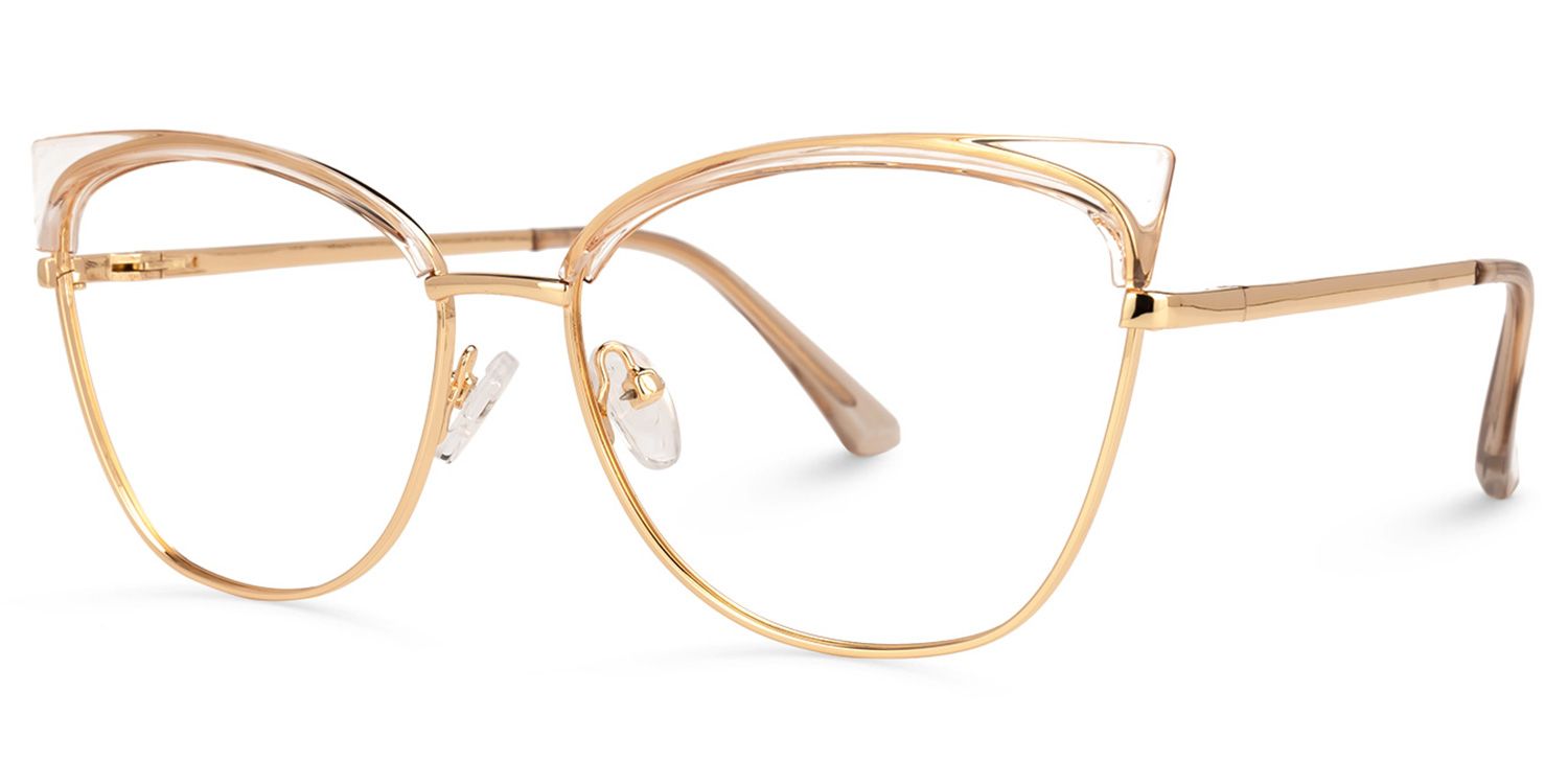 Whaley Cateye Clear Glasses | Zeelool Glasses1