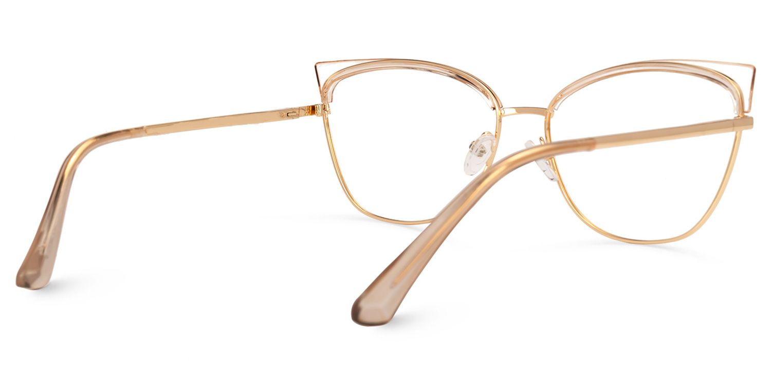 Whaley Cateye Clear Glasses | Zeelool Glasses3