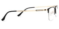 Shamblin Rectangle Black Glasses2