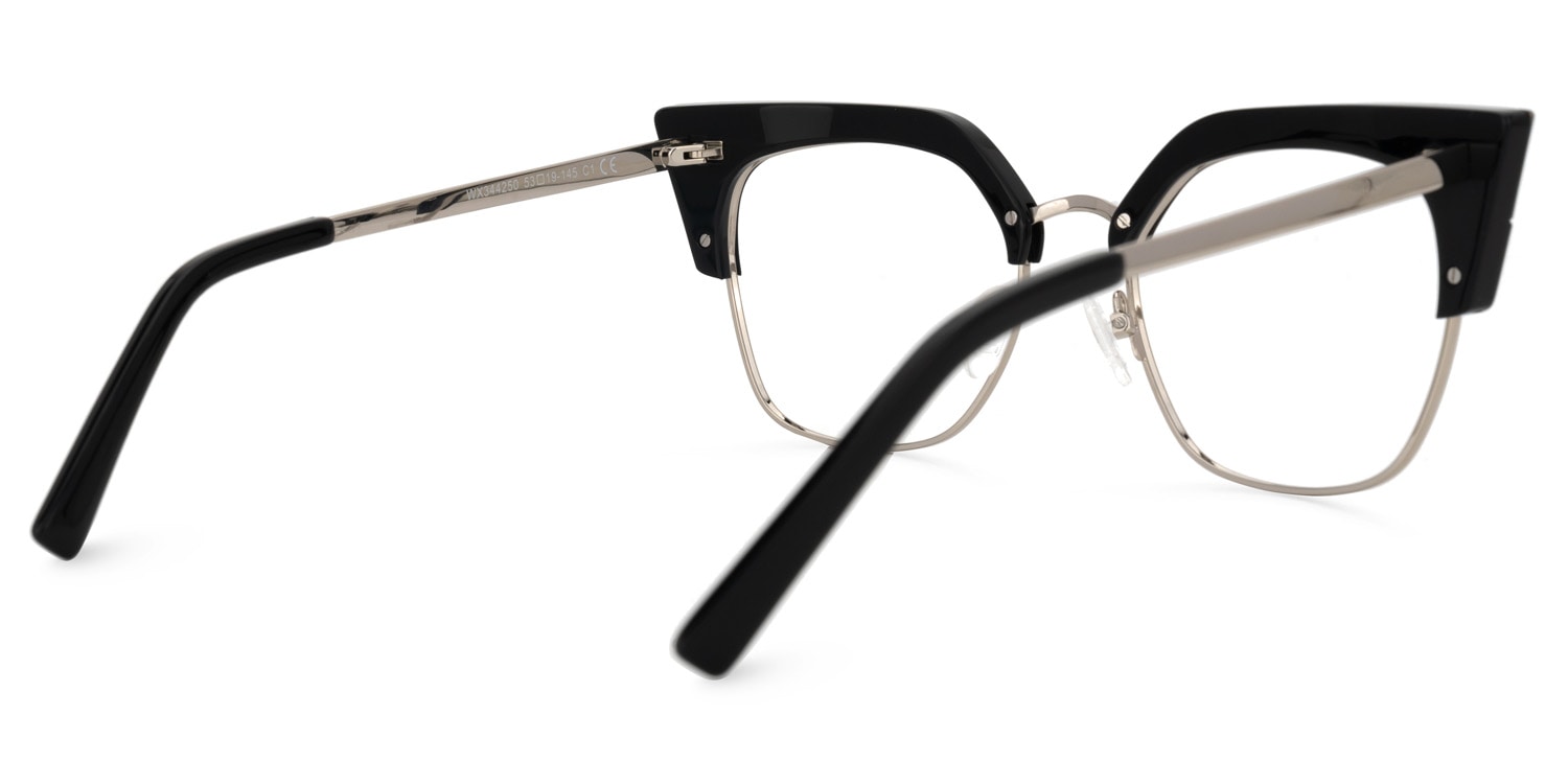 ★HANGLE EYEWEAR★ cat eye black image_1381.jpg