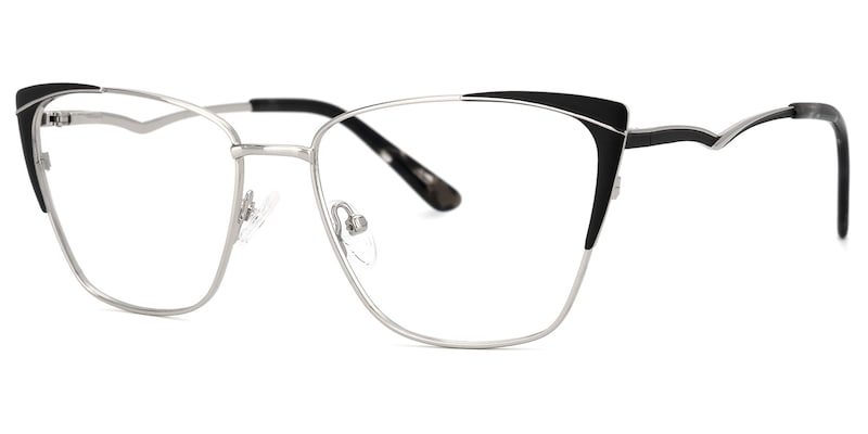 Tammi Cateye Black Glasses | Zeelool Glasses1