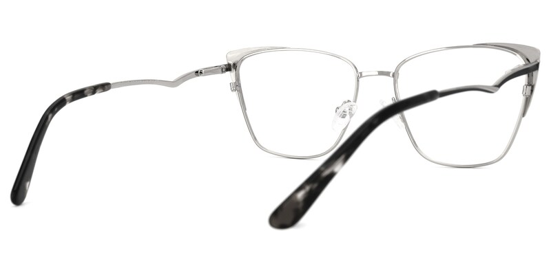 Tammi Cateye Black Glasses | Zeelool Glasses3