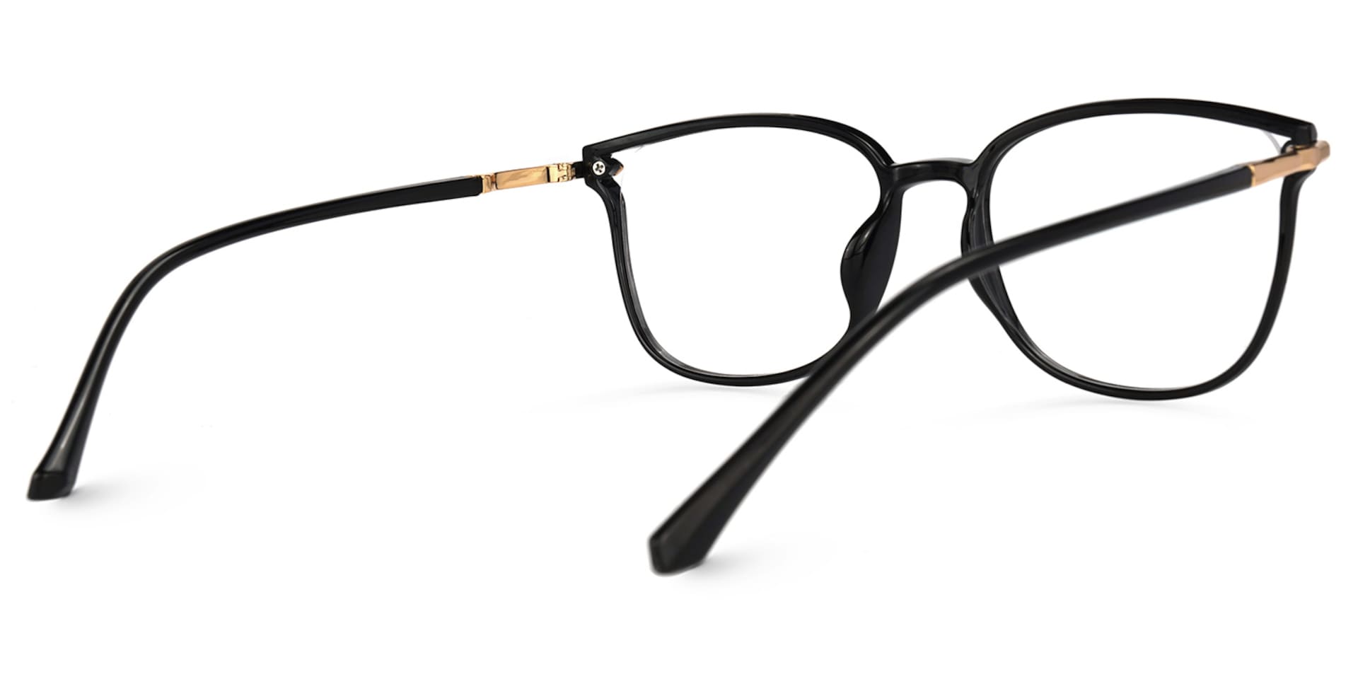 Mander Square Black Glasses | Zeelool Glasses3