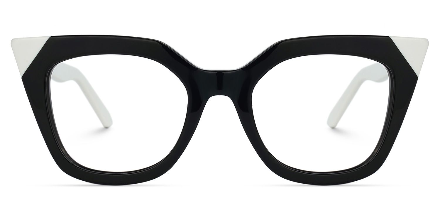 Debnath Cateye Black Glasses | Zeelool Glasses0