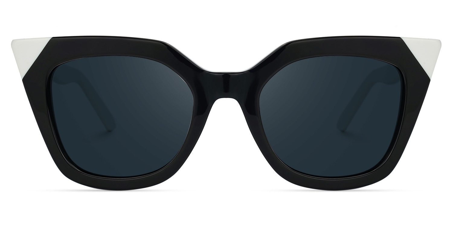 Debnath Cateye Black Sunglasses0