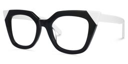 Debnath Cateye Black Glasses1