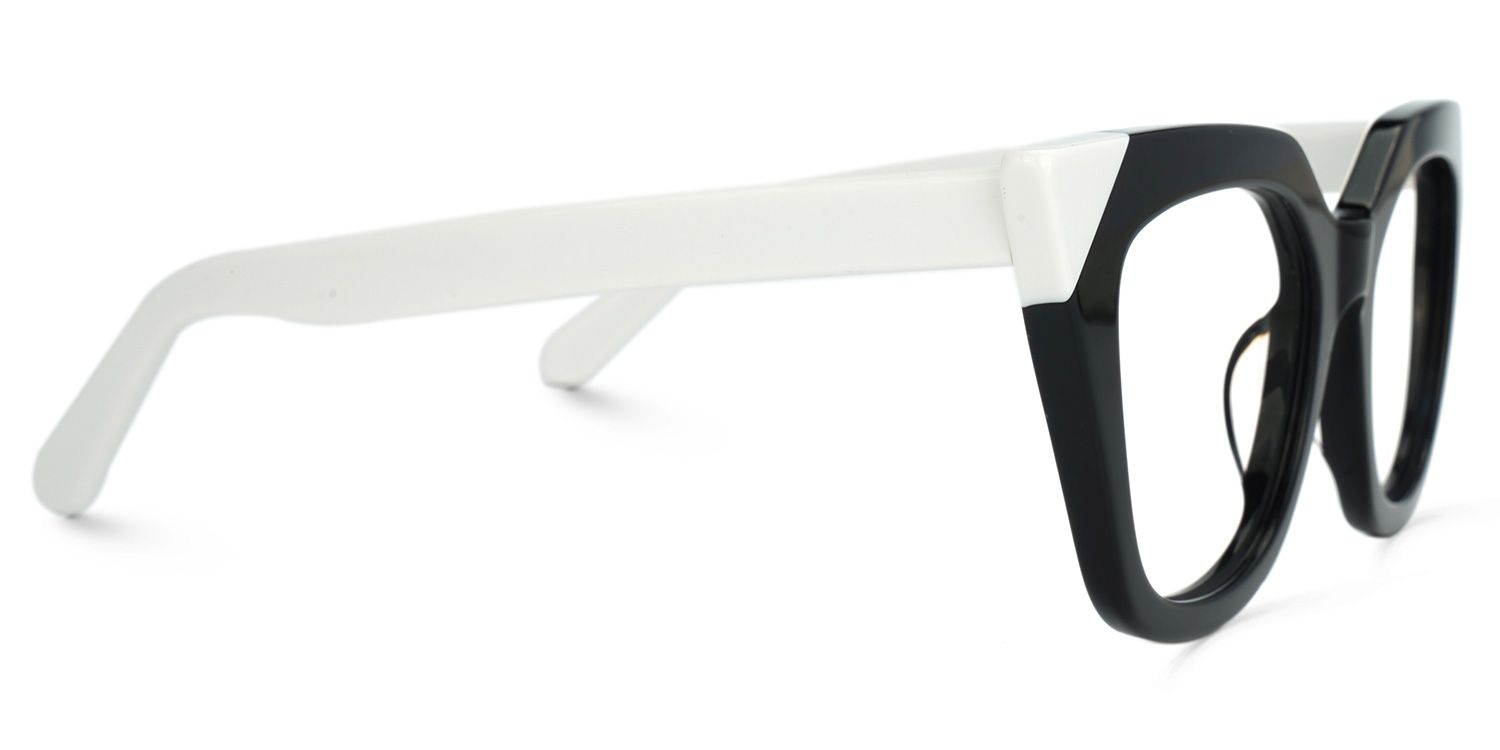 Debnath Cateye Black Glasses | Zeelool Glasses2