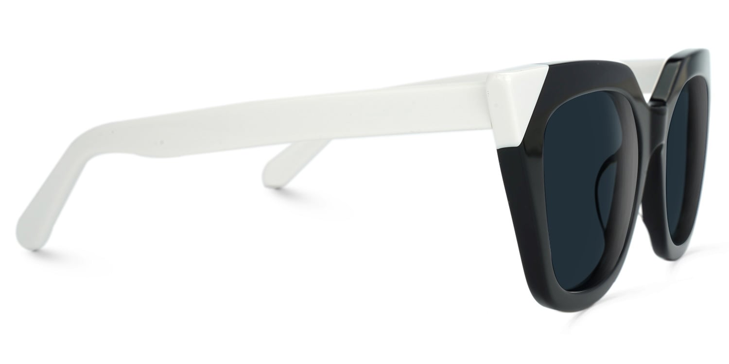 Debnath Cateye Black Sunglasses2