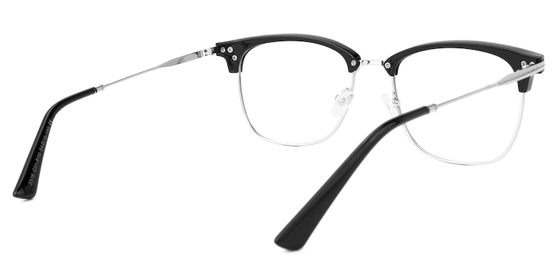 Cavazos Square Black Glasses | Zeelool Glasses3
