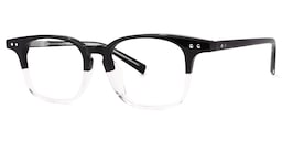 Hayden Square Black-White Glasses1