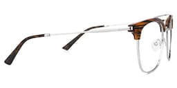 Dornisha Square Brown Glasses2