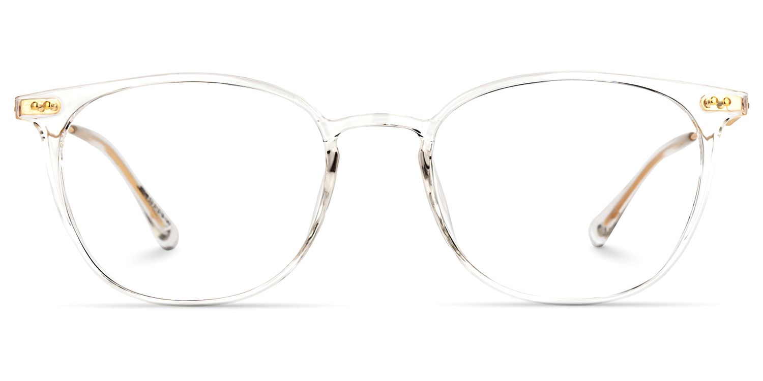 Vilanova Round Clear Glasses | Zeelool Glasses0
